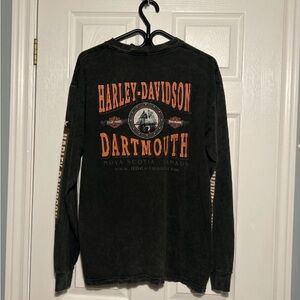🧡🏍️🧡Harley-Davidson Black and Tan American Legend Tee